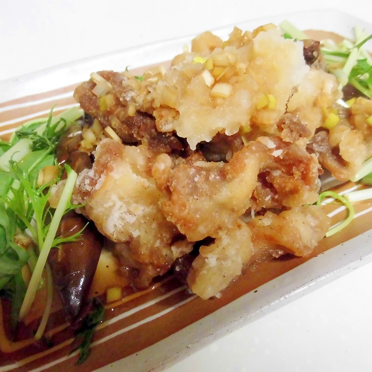 うまい 豚唐揚げのおろしポン酢がけ レシピ 作り方 By Kumi Mama 楽天レシピ うまい 豚唐揚げのおろしポン酢がけ レシピ 作り方 By Kumi Mama 楽天レシピ